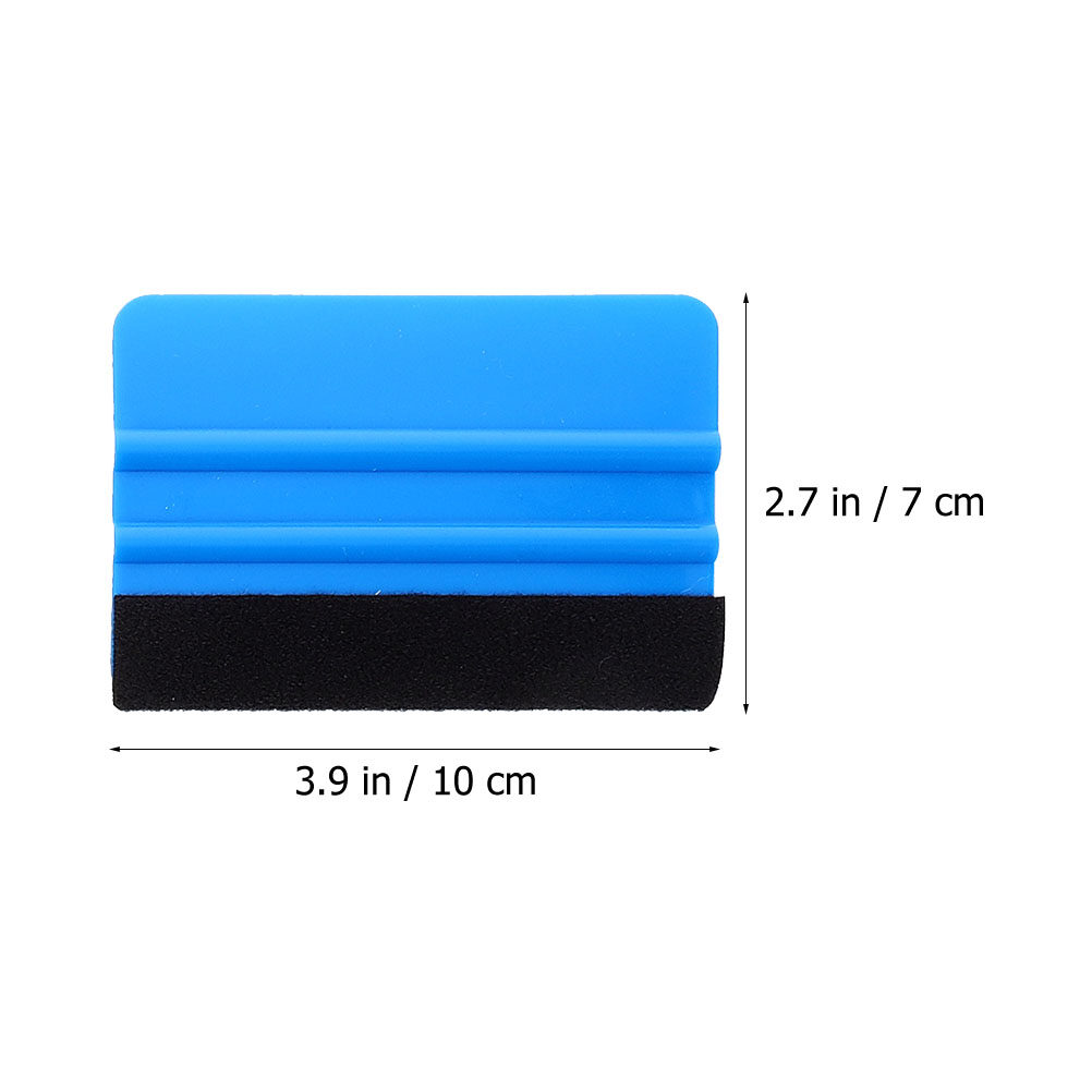 Yuangui Vehicle Window Tint Film Tool Felt Squeegee Smoothing Blue